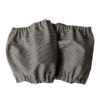 Paraorecchie in tessuto jeans stretch - Righe sottili, Disponibile in Nero e Rosso
