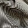 Paraorecchie in tessuto jeans stretch - Righe sottili, Disponibile in Nero e Rosso
