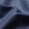 Chambray earmuffs, slightly shiny - Navy blue