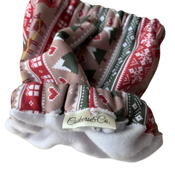 Paraorecchie natalizio in soffice felpa - Cozy Claus
