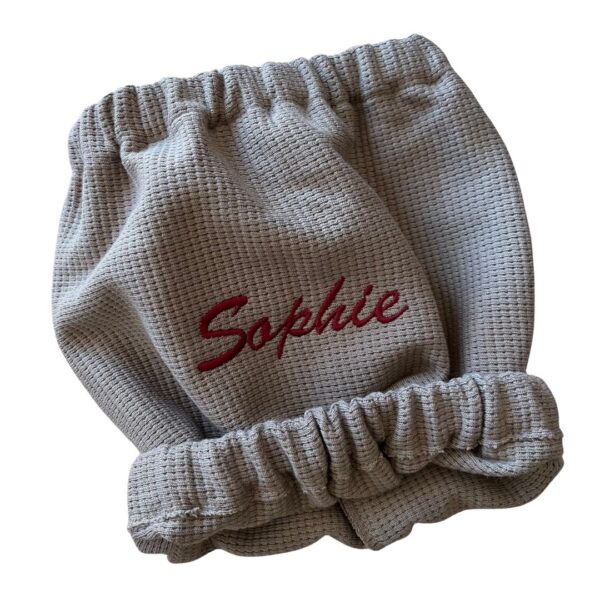100% Cotton Dog Earmuffs - Mini Waffle, Available in 3 Colors