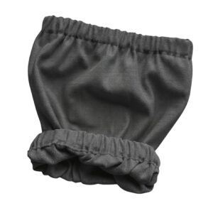 Paraorecchie-per-cani-in-french-terry-granito-Cockers-and-Co Paraorecchie per cani in french terry leggero - Disponibile in molteplici colori