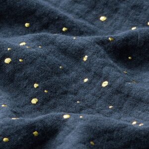 Paraorecchie per Cocker Spaniel in morbida mussolina 100% cotone bio - Golden spots, Disponibile in più colori