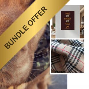 Bundle "Luxury" - Camouflage + Poster + Tartan pura lana