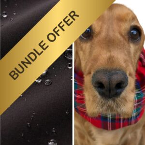 Bundle "Winter Duo" - Paraorecchie impermeabile + Flanella tartan