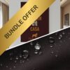 Bundle "Cocker Home" - Poster + Paraorecchie impermeabile in pile