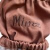 Terracotta Stretch Denim Snood “Fulvo come il tuo Cocker”