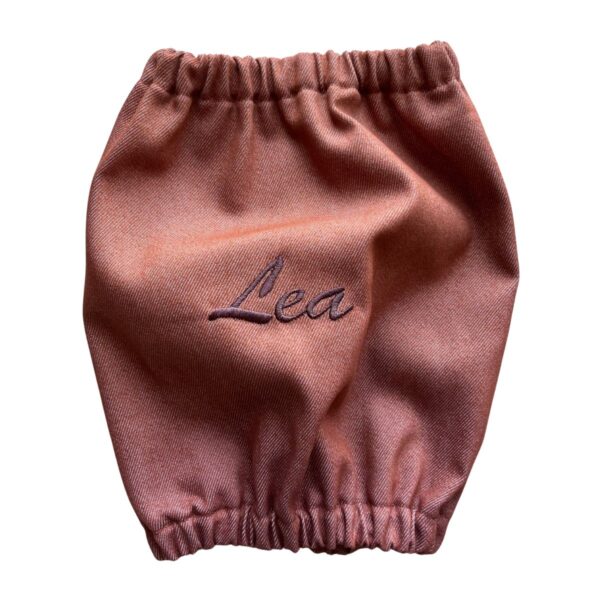 Terracotta Stretch Denim Snood “Fulvo come il tuo Cocker”