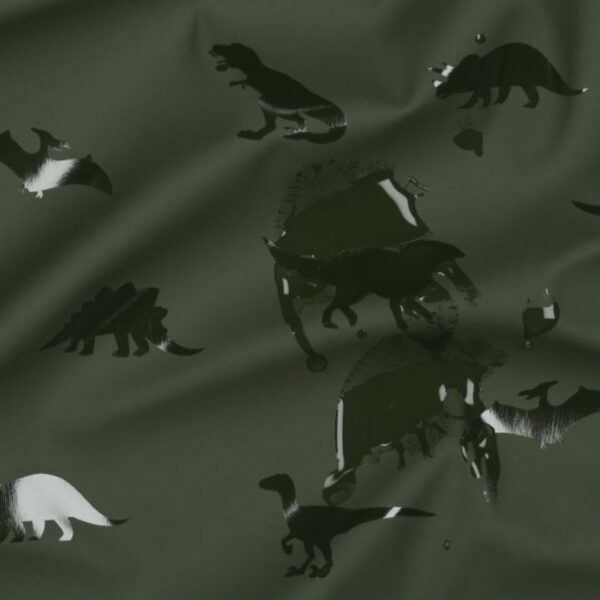 Paraorecchie per cani in tessuto impermeabile - Jurassic khaki