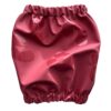 Paraorecchie per cani in tessuto impermeabile bordeaux - Leopard rain