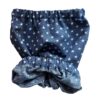 Paraorecchie per Cocker Spaniel in tessuto chambray - Stars