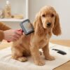 GRO 5944 Medium Cardatore per cani - Spazzola per pelo medio e lungo