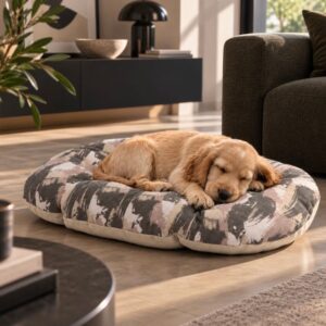 Cuscino morbido per cani 78x50 cm - Camo, Disponibile in 3 colori
