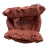Paraorecchie per cani in morbida mussola stretch - Terracotta